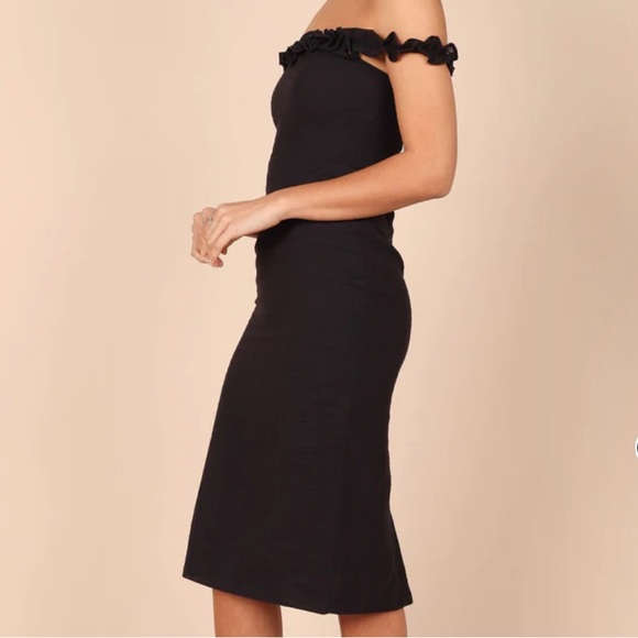 NWT PETAL & PUP FLOREZ DRESS IN BLACK - Picture 5 of 6